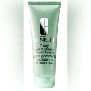 Clinque 7 Day Scrub Cream Rinse-Off Formula New